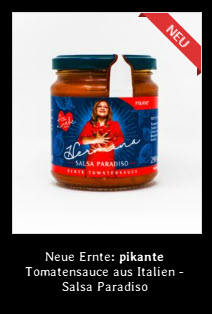 Pikante Tomatensauce aus Italien - scharfe italienische Tomatensauce - Sugo - Salsa