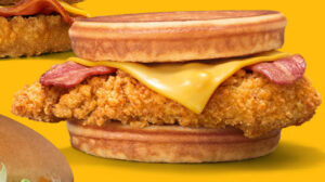 Chicken Waffle Mc Donalds - aus Pressebild.